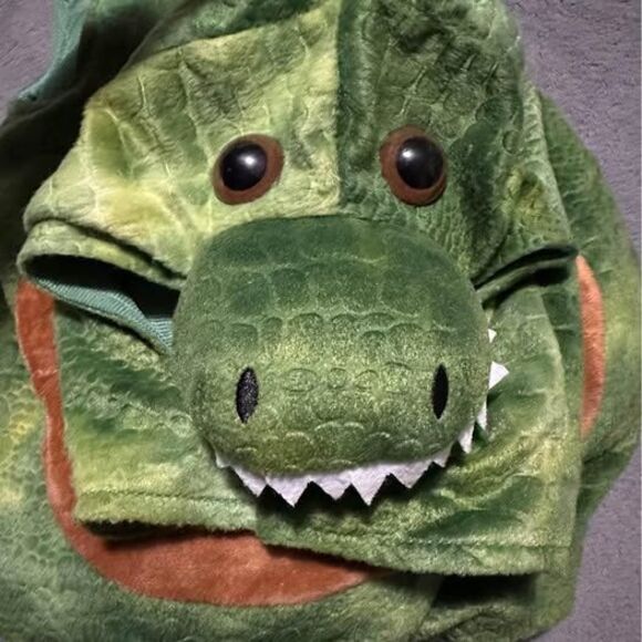 Baby Plush Dino Halloween Costume (Size: 6-12 Months) - Picture 4 of 7